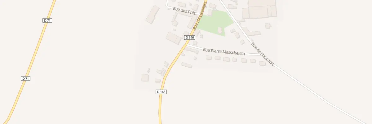 Plan du 21 Rue d’Assevillers à Herbécourt