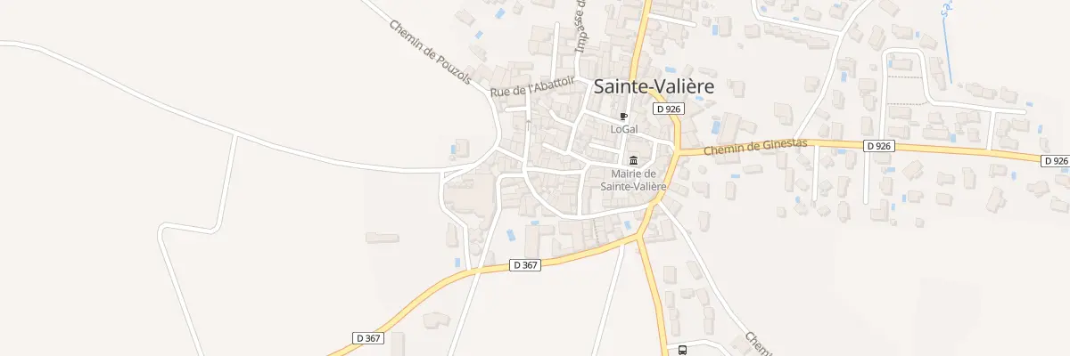 Plan du 1 Rue de l’Egassieral à Sainte-Valière