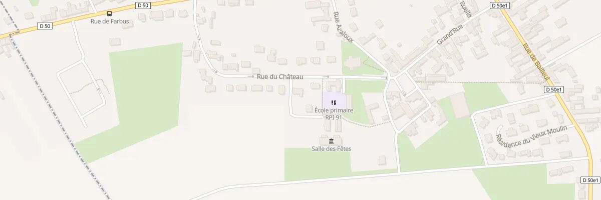 Plan du 2T Rue du Château à Willerval