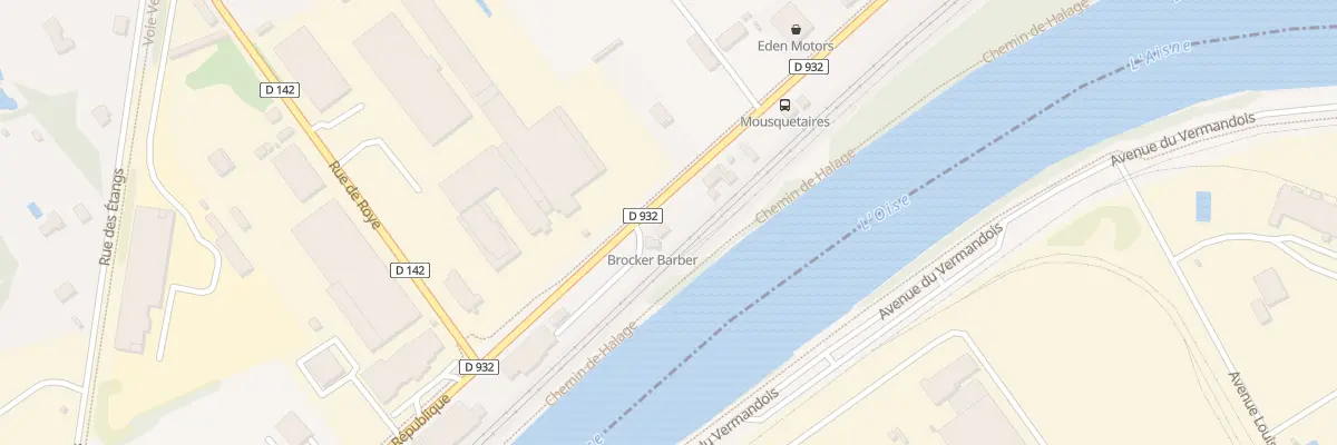 Plan du 223 Rue de la République à Clairoix