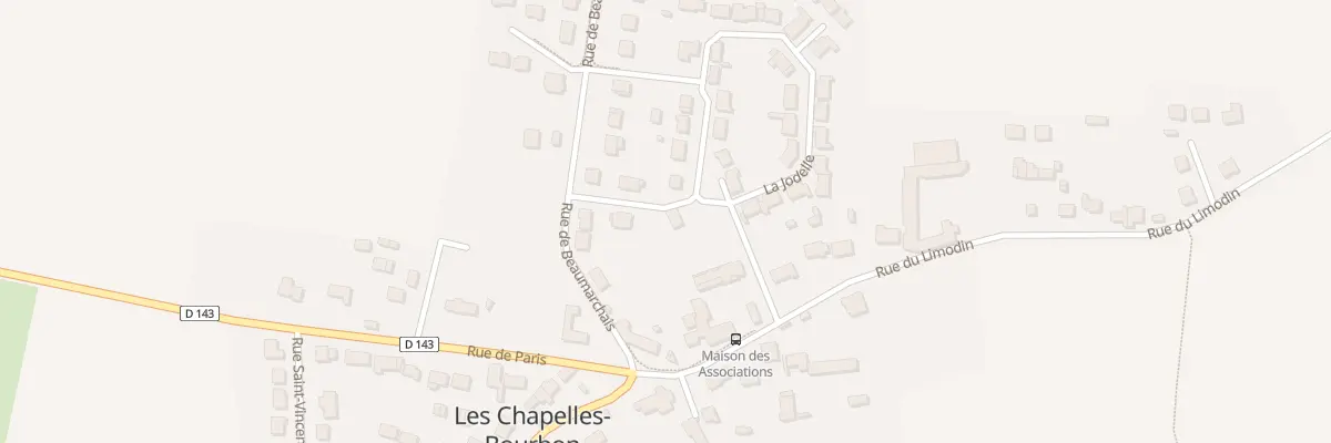 Plan du 4 Rue de Breteuil aux Chapelles-Bourbon