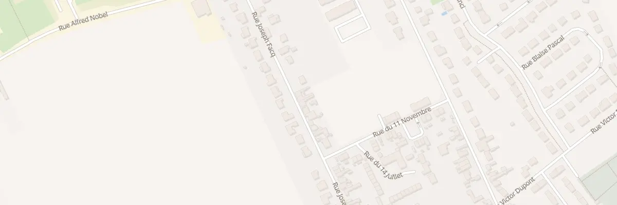 Plan du 64 Rue Joseph Facq à Vendin-le-Vieil