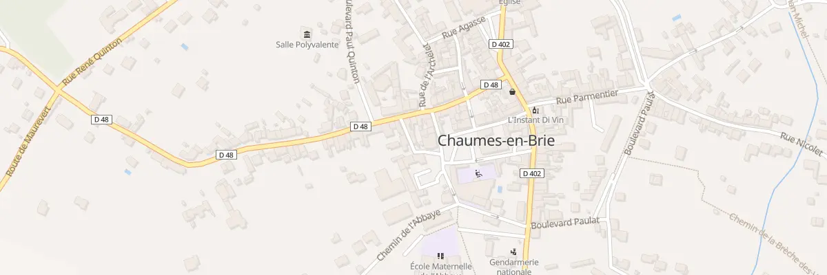 Plan du 8 Rue Taillard à Chaumes-en-Brie
