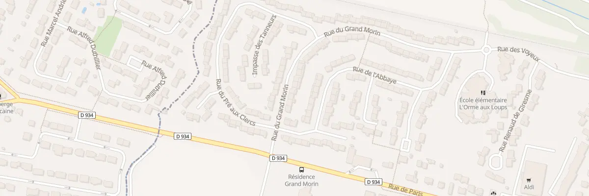 Plan du 6 Rue du Grand Morin à Saint-Germain-sur-Morin