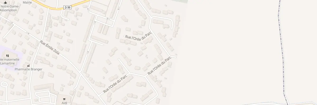 Plan du 35 Rue l’Oree du Parc à Verneuil-l’Étang