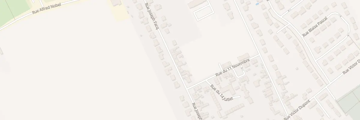 Plan du 62 Rue Joseph Facq à Vendin-le-Vieil