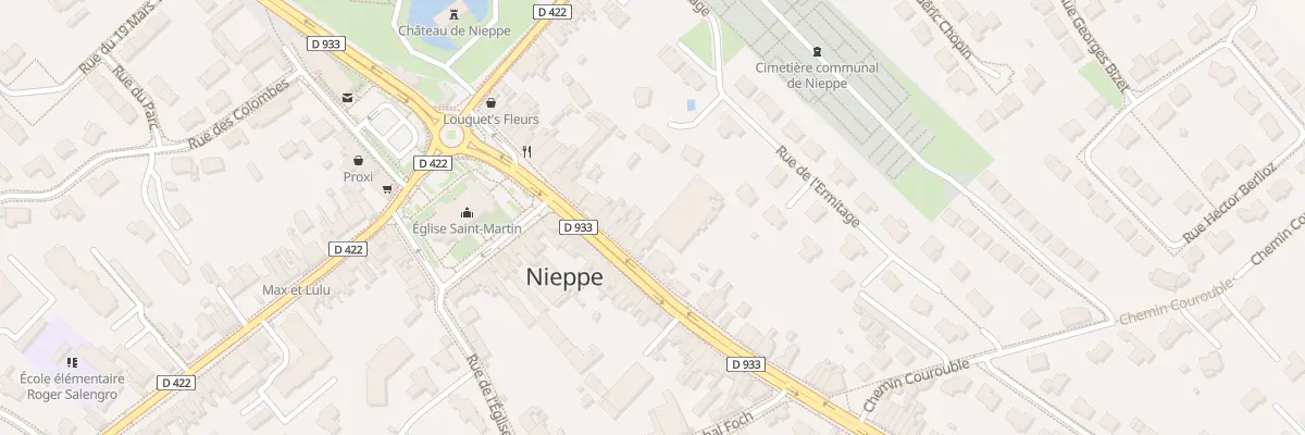 Plan du 141 Rue d’Armentieres à Nieppe