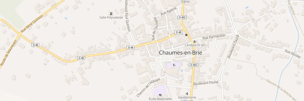 Plan du 21 Rue Couperin à Chaumes-en-Brie