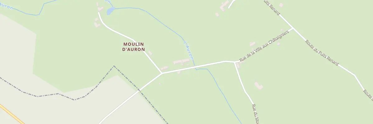 Plan du 7 Che Moulin Auron aux Baliveaux à Valigny