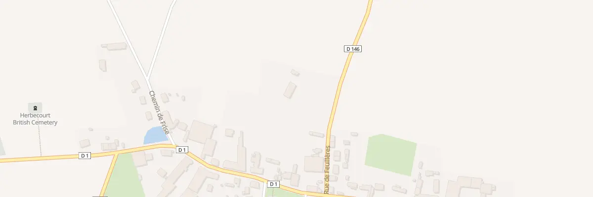 Plan du 7 Rue de Feuillères à Herbécourt