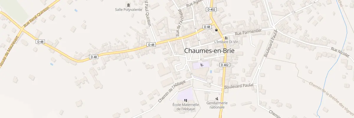 Plan du 1 Rue Taillard à Chaumes-en-Brie