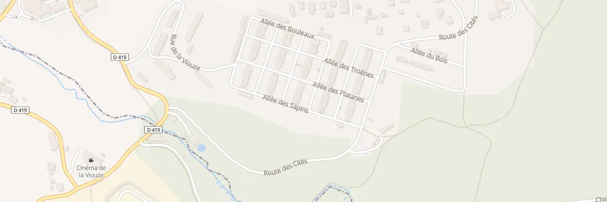 Plan du 39 All des Sapins à Saint-Georges-de-Mons