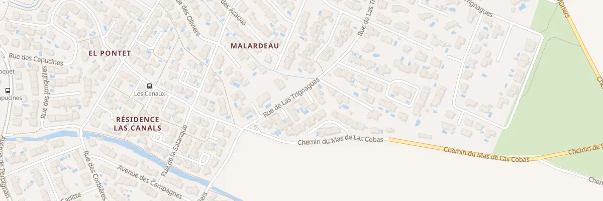 Plan du 16 Rue de Las Trignagues à Canohès