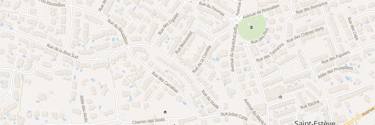 Plan du 22 Rue du Stade à Saint-Estève