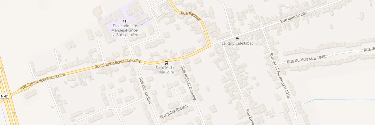 Plan du 1 Rue Rhin et Danube à Salomé