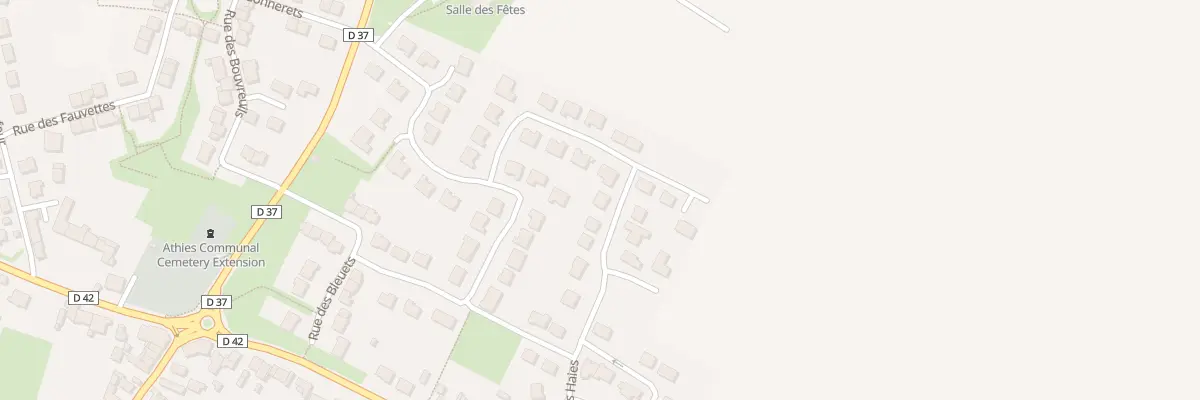 Plan du 24 Residence des Haies à Athies