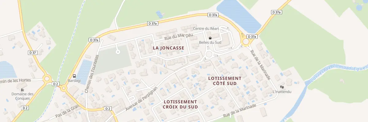 Plan du 22 Rue du Monestir Del Camp à Villemolaque