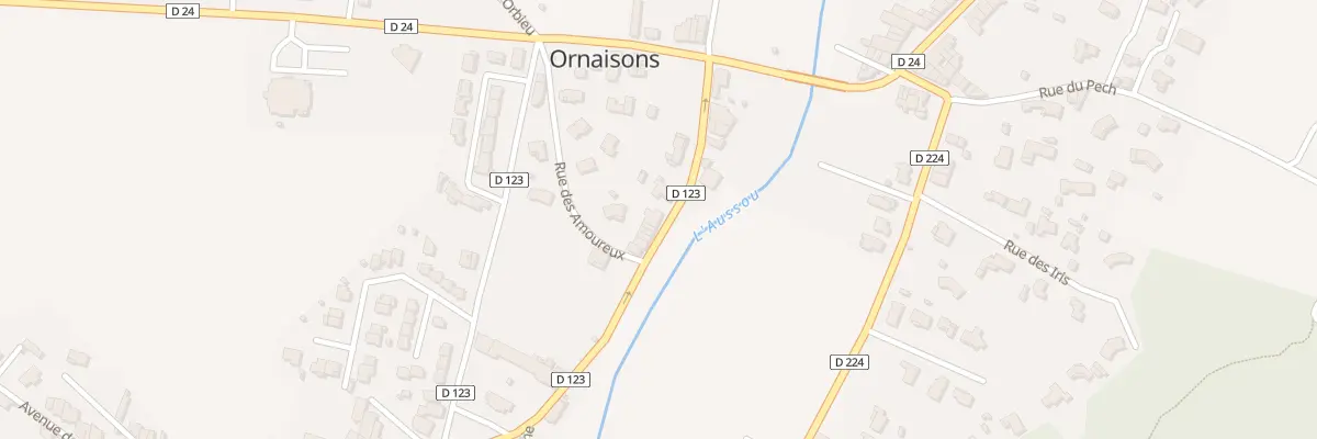 Plan du 7 Av des Auberges à Ornaisons