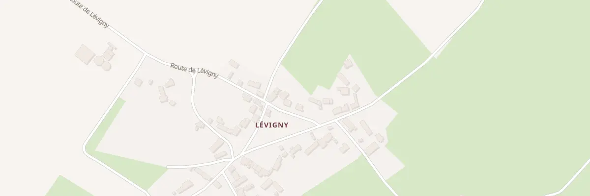Plan du 7 Levigny à Givardon