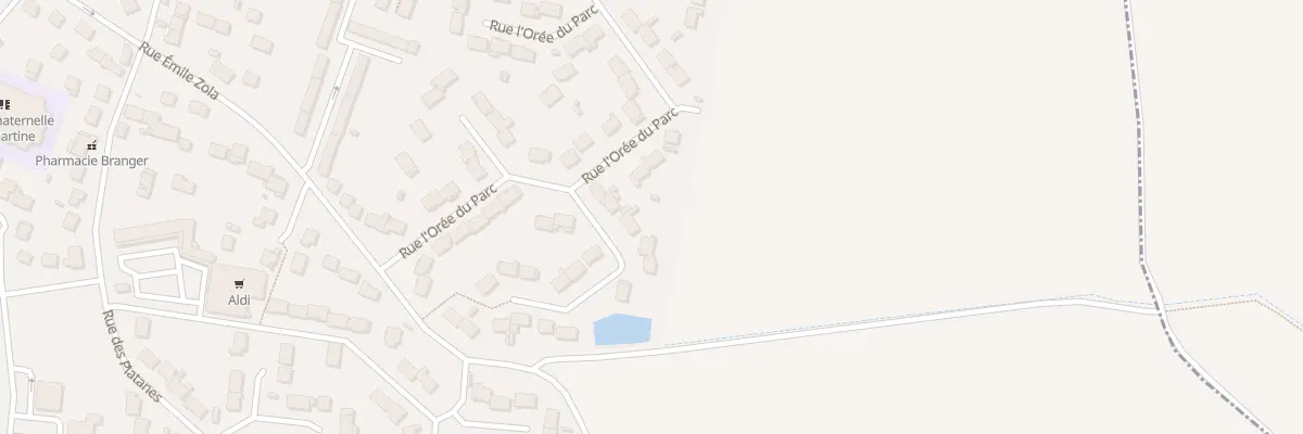 Plan du 46 Rue l’Oree du Parc à Verneuil-l’Étang