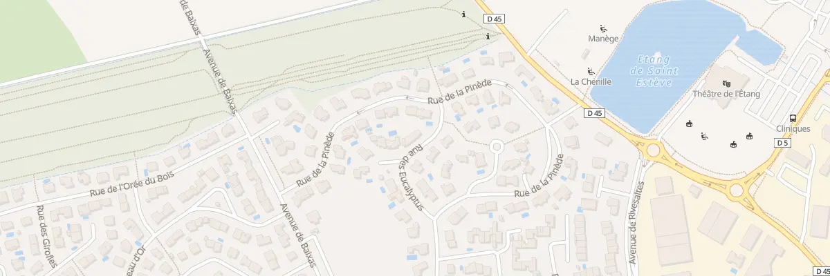 Plan du 15 Rue des Eucalyptus à Saint-Estève