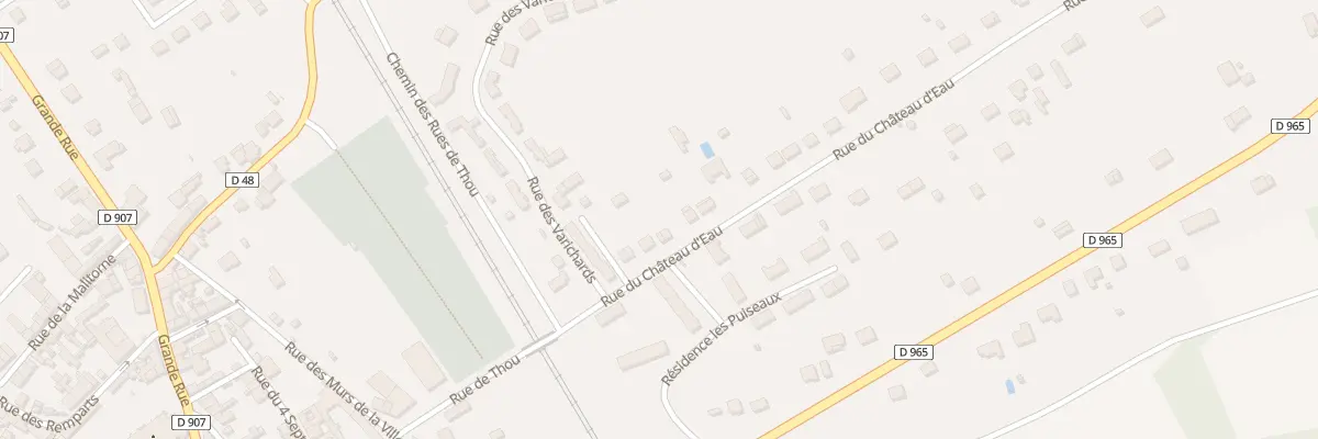 Plan du 9 Rue du Chateau d’Eau à Bonny-sur-Loire