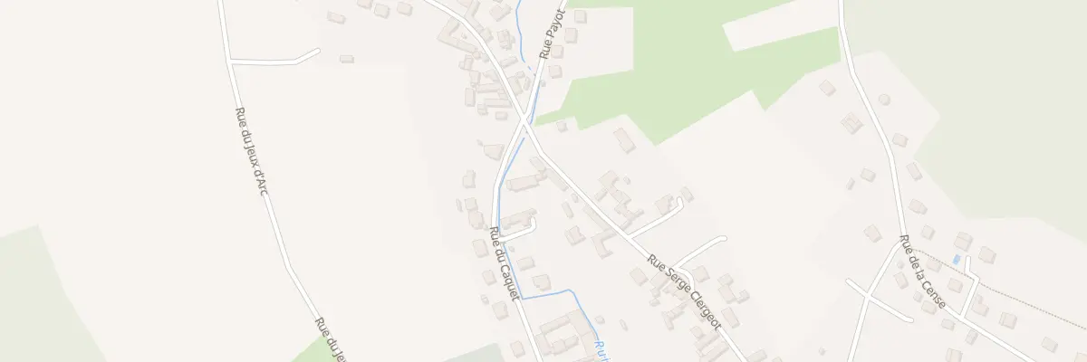 Plan du 384 Rue Serge Clergeot à Chevincourt