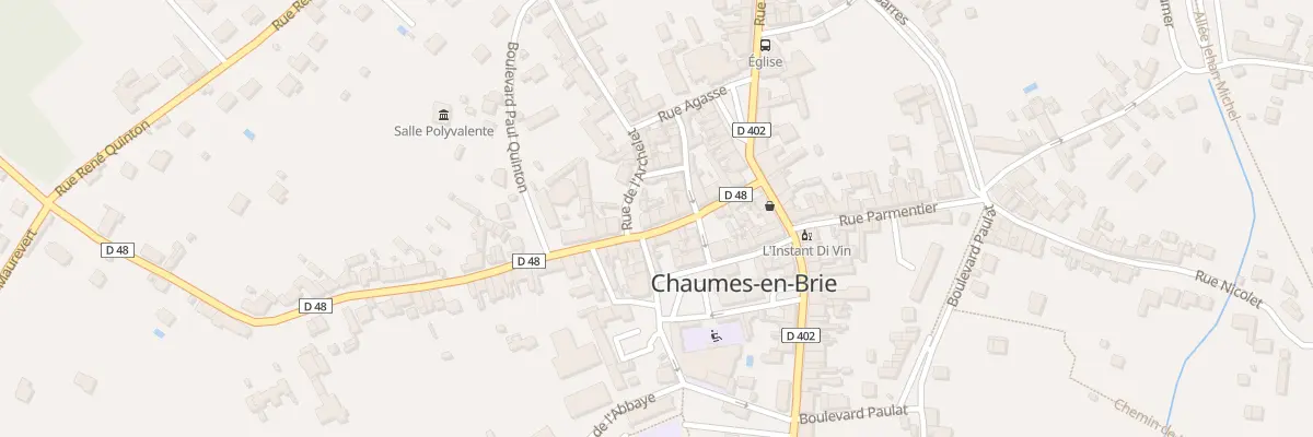 Plan du 18 Rue Couperin à Chaumes-en-Brie