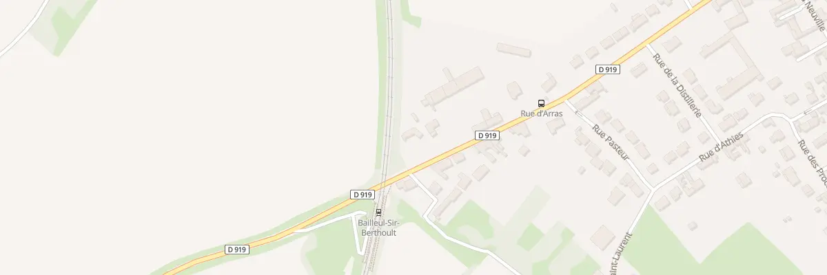 Plan du 798 Rue d’Arras à Bailleul-Sir-Berthoult