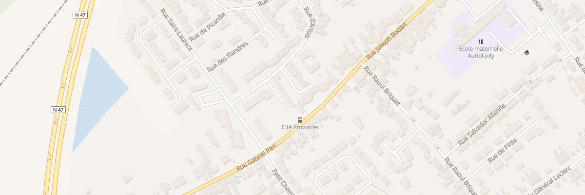 Plan du 198 Rue Gabriel Péri à Wingles