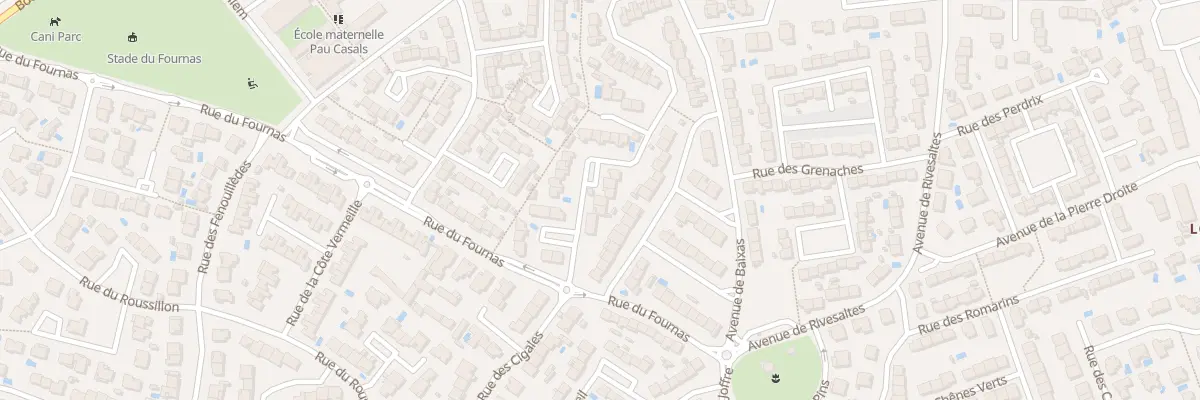 Plan du 6 Rue des Acacias à Saint-Estève