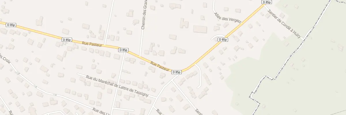 Plan du 189T Rue Pasteur à Condé-Sainte-Libiaire