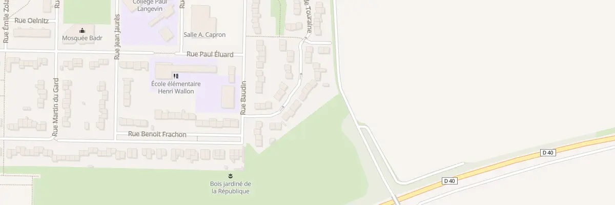 Plan du 49 Rue de Touraine à Avion