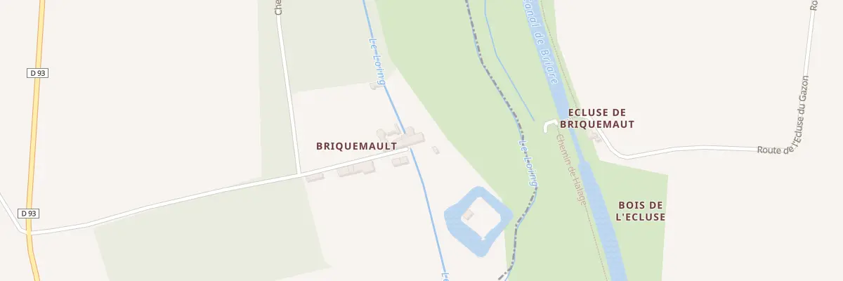 Plan du 5323 Briquemault à Sainte-Geneviève-des-Bois