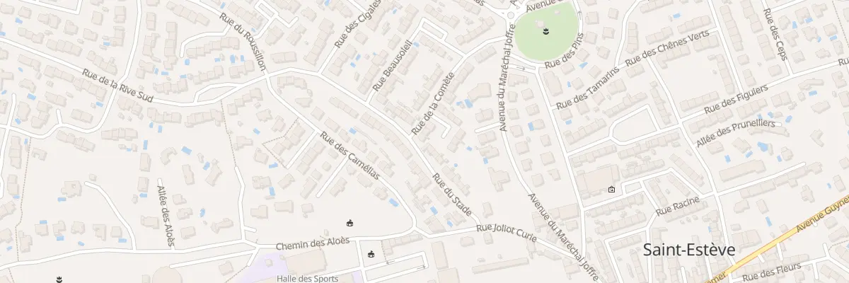 Plan du 24 Rue de la Comète à Saint-Estève