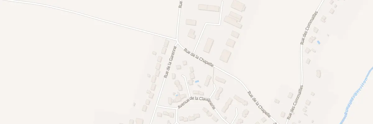 Plan du 64 All des Lauriers à Saint-Germain-des-Prés