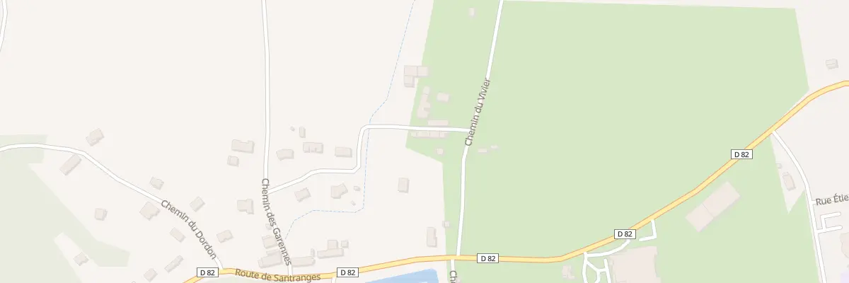 Plan du 11 Che du Vivier à Belleville-sur-Loire