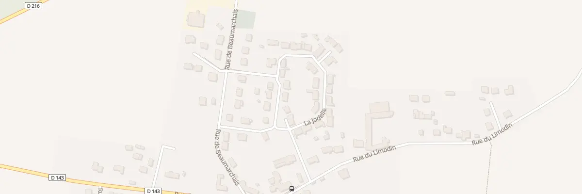 Plan du 6 Rue de Breteuil aux Chapelles-Bourbon