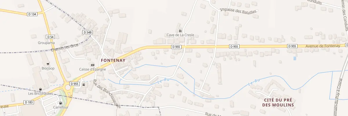 Plan du 59 Av de Fontenay à Saint-Satur