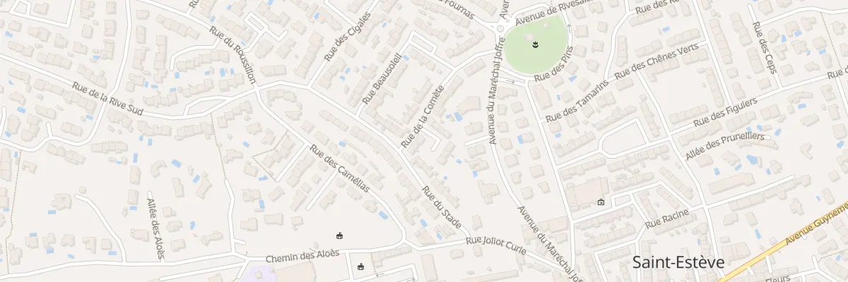 Plan du 20 Rue de la Comète à Saint-Estève