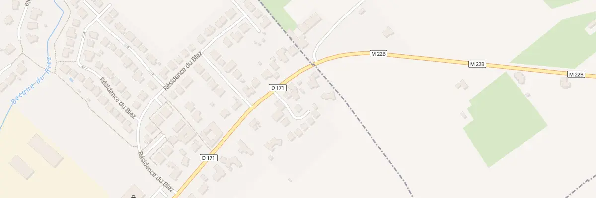 Plan du 28 Rue des Glattignies à Fleurbaix