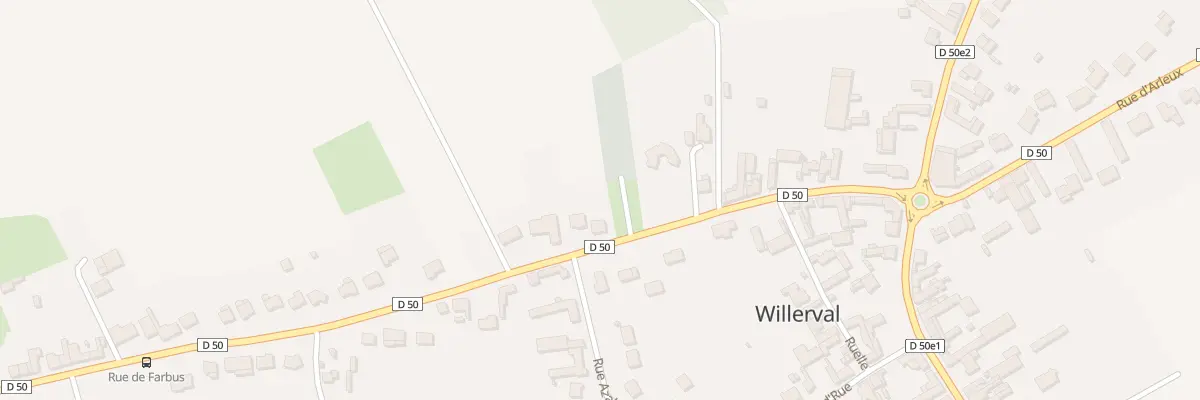 Plan du 25 Rue de Farbus à Willerval