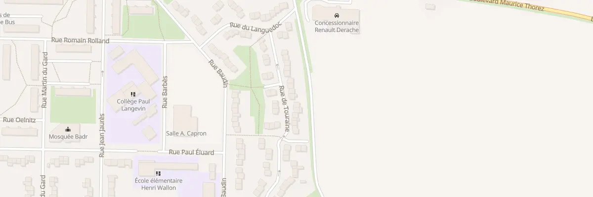 Plan du 17 Rue de Touraine à Avion