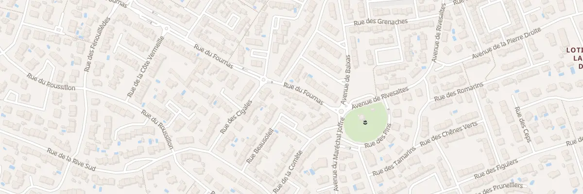 Plan du 14 Rue du Fournas à Saint-Estève
