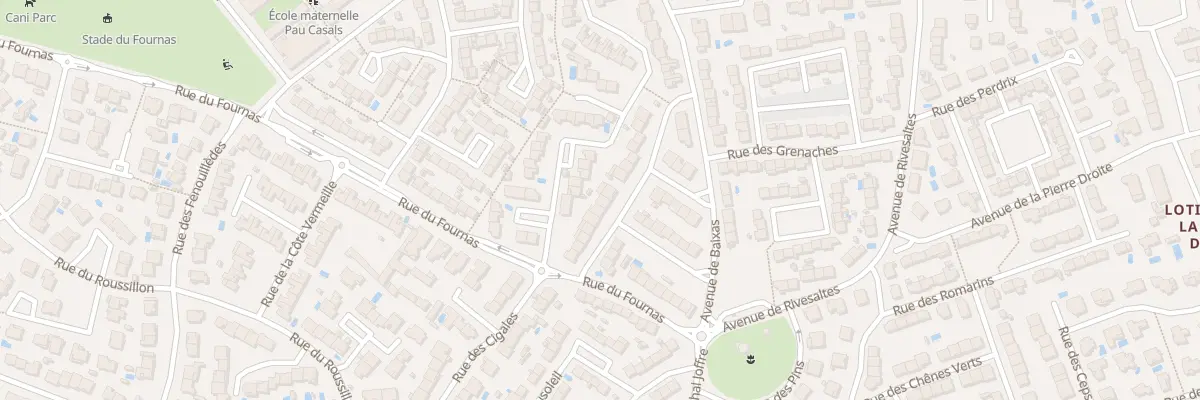 Plan du 13 Rue des Pyrénées à Saint-Estève
