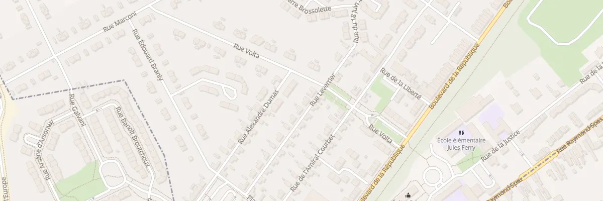 Plan du 17 Rue LEVERRIER à Vendin-le-Vieil