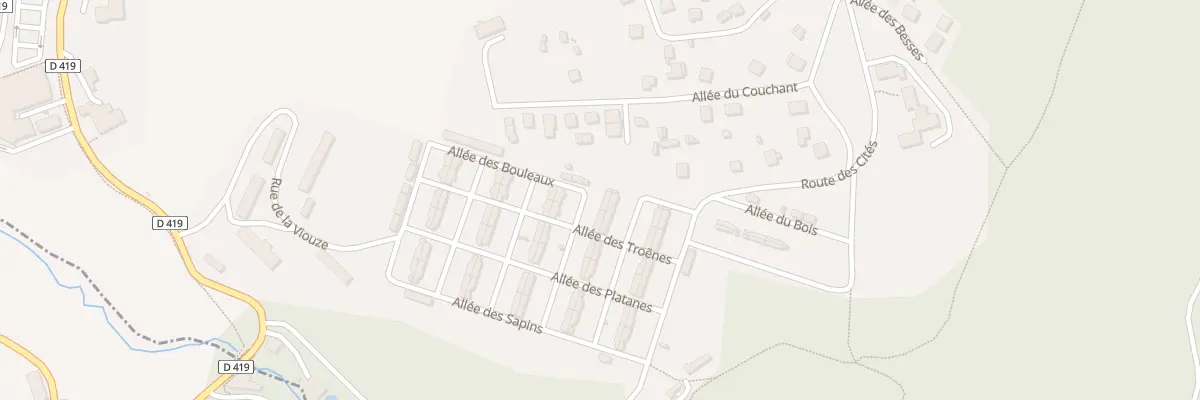 Plan du 84 All des Bouleaux à Saint-Georges-de-Mons