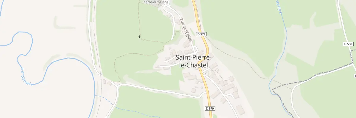 Plan du 5018 Le Bourg à Saint-Pierre-le-Chastel