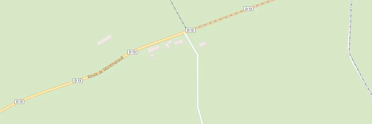 Plan du 5052 Les Sagnettes à Buxières-sous-Montaigut
