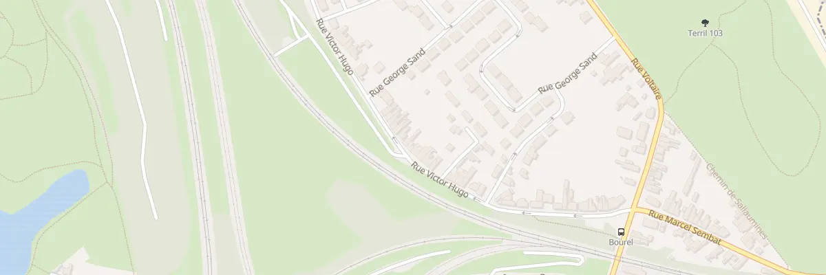 Plan du 66 Rue Victor Hugo à Avion